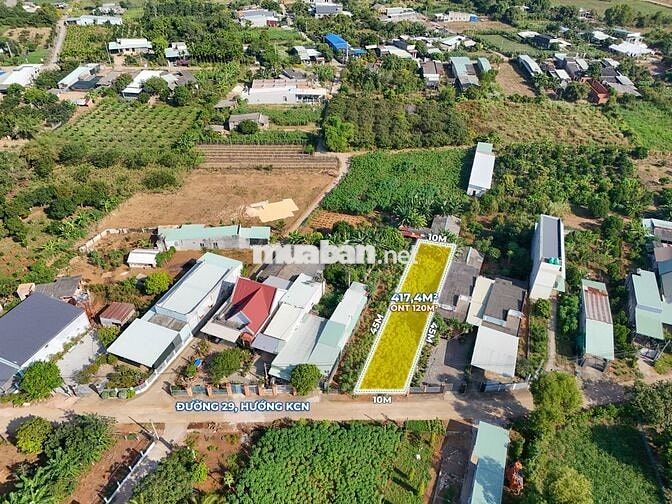 Bán 10m mặt tiền đường 29, hướng gần KCN Sonadezi, Nghĩa Thành