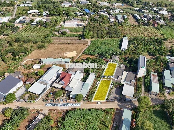 Bán 10m mặt tiền đường 29, hướng gần KCN Sonadezi, Nghĩa Thành