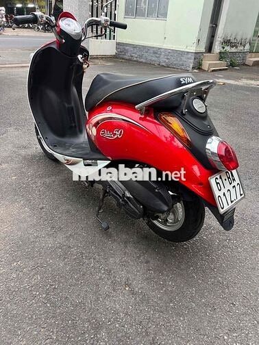 SYM Elite 50 Đỏ trắng 12000 km
