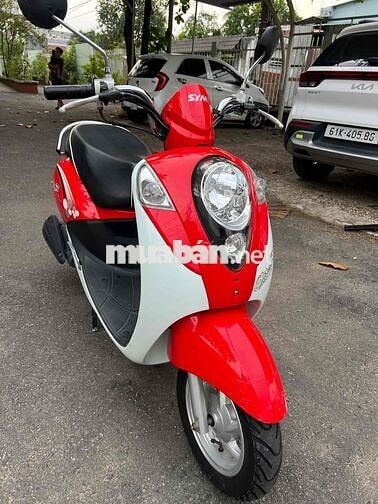 SYM Elite 50 Đỏ trắng 12000 km