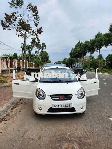 Kia Morning 2011 Trắng Số sàn