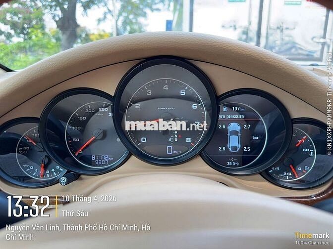 Porsche Panamera 2012 3.6 V6 81.000km Trắng