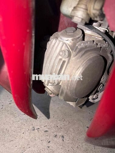 Honda Wave màu Đỏ 2002 máy rin - máy bốc chất