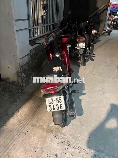 Honda Wave màu Đỏ 2002 máy rin - máy bốc chất