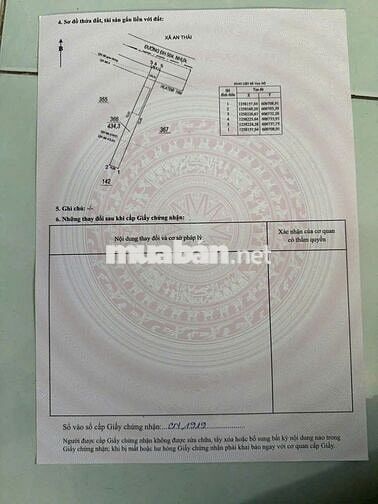 Đất mặt tiền đường Huyện DH504 An linh Phú Giáo HCM giá 590tr sổ sẳn