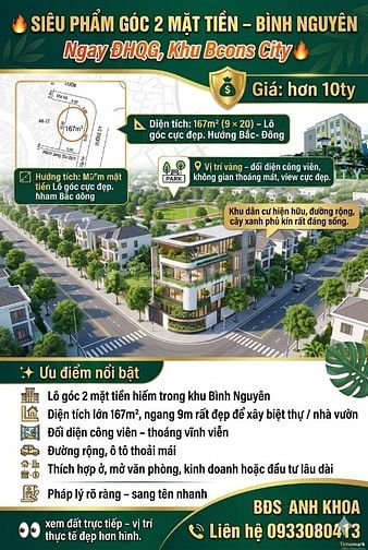 Cập Nhật Đất Chính Chủ Bình Nguyên chủ bán lại thấp hơn TT 500t-1ty