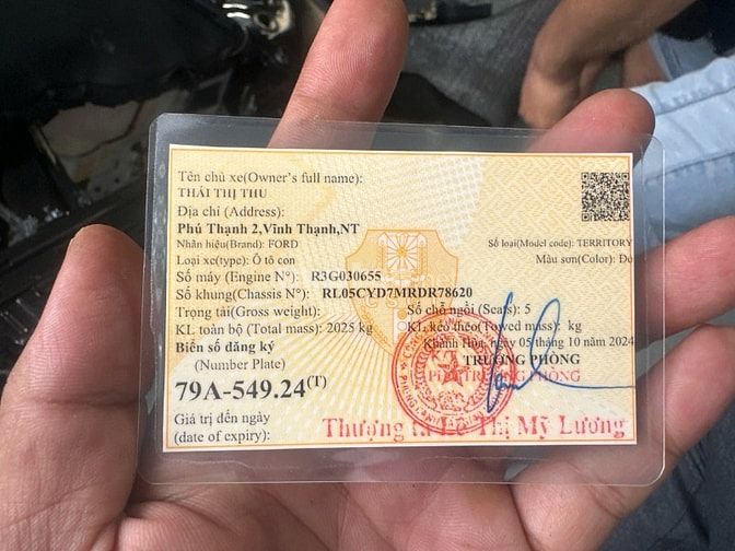 THÔNG BÁO MỜI CHÀO GIÁ CẠNH TRANH THANH LÝ XE Ô TÔ BKS: 79A-54924