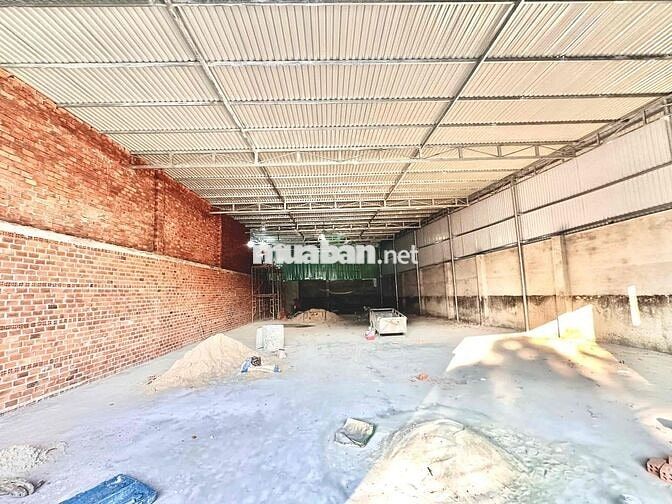 CHO THUÊ KHO XƯỞNG 300m2 NGANG 10M KHU VCN PHƯỚC LONG GIÁ 16,5 TRIỆU/T
