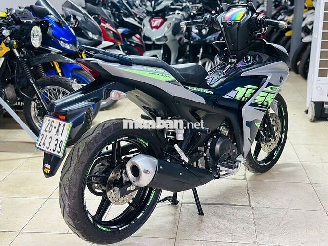 XE MÁY THỊNH PHÁT- EXCITER 155 XÁM XANH ABS LƯỚT