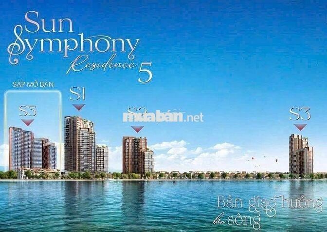 2 TỶ - SYMPHONY5 sông Hàn View Pháo,2km ra biển - Airb&b 17-20tr/tháng