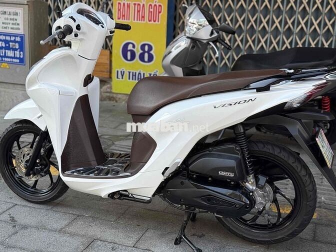 Honda Vision màu Trắng biển 43
