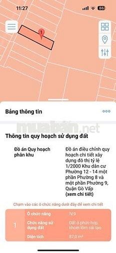Bán gấp nhà cấp 4 tiện xây mới hẻm 252 phạm văn chiêu p9 Gv Dt 4x12,5m