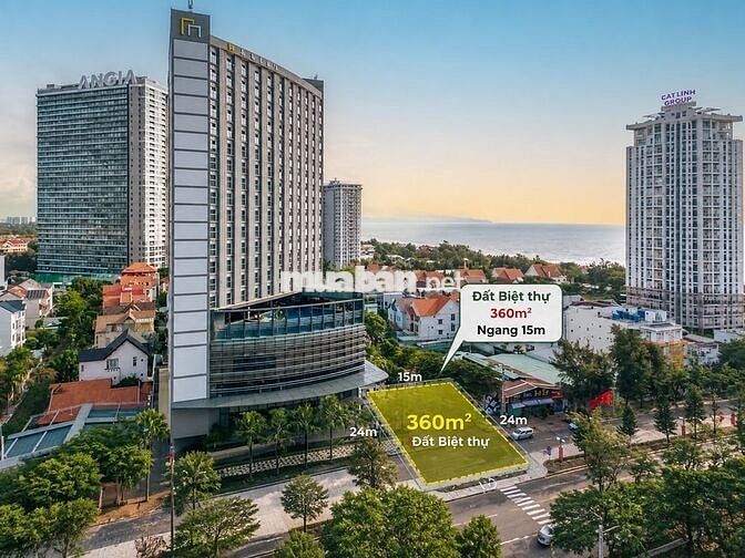 Lô Đất Biệt Thự Vịp 360m2 Gần Ks Pullman, Malibu, Tháp Tam Thắng