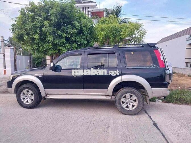 Ford Everest 2008 Đen Số sàn