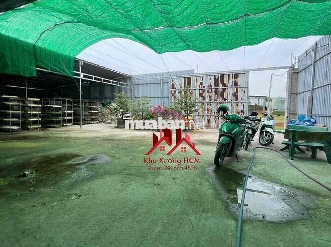 Chủ cần cho thuê xưởng dtsd 1300m (ồn và bụi Ok)