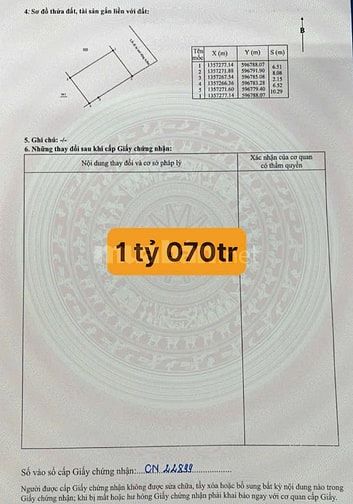 VPU99 Bán đất đường oto thôn Trung xã Vĩnh Phương cũ