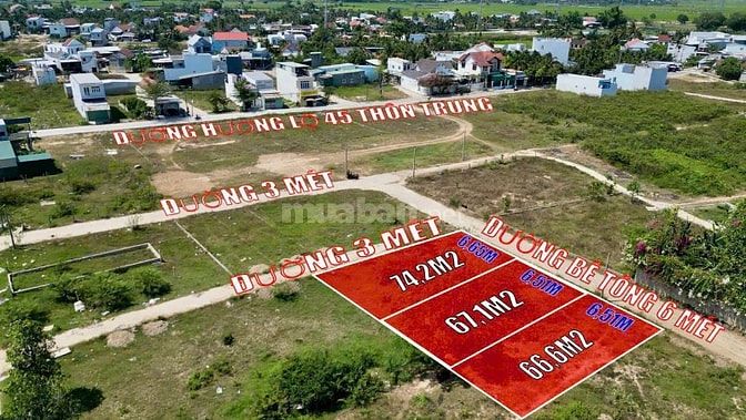 VPU99 Bán đất đường oto thôn Trung xã Vĩnh Phương cũ
