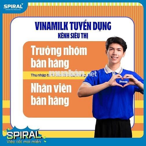 LOTTE PHAN THIẾT-VINAMILK TUYỂN NHÂN VIÊN BÁN HÀNG