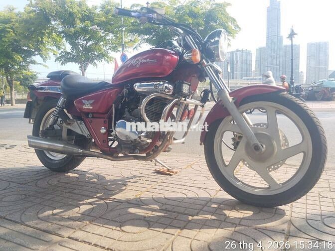 Daelim Magma 125 màu Đỏ