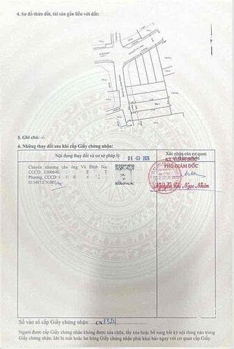 bán đất thổ cư. Dt: 5x25m, gần chợ gấu nhà thờ Tân Đông lê Văn khương