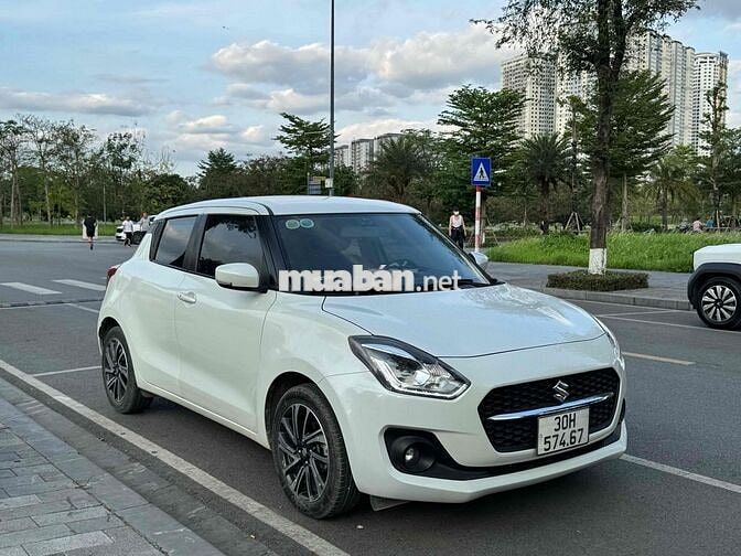Suzuki Swift 2021 GLX 40000 km Trắng