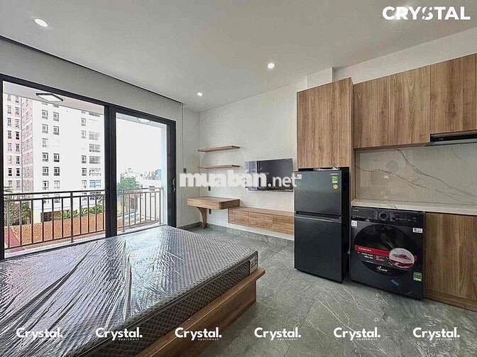 🌟SIÊU PHẨM BAN CÔNG 30M2 FULL NỘI THẤT - Máy Giặt Riêng - Ngay Đầm Sen