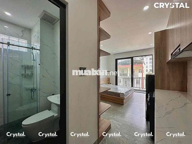 🌟SIÊU PHẨM BAN CÔNG 30M2 FULL NỘI THẤT - Máy Giặt Riêng - Ngay Đầm Sen