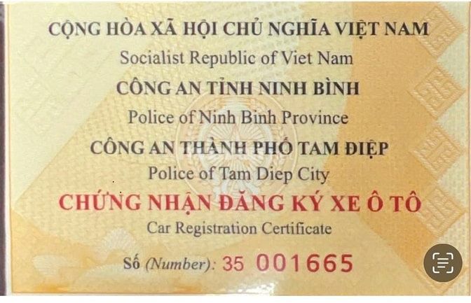 THÔNG BÁO MỜI CHÀO GIÁ CẠNH TRANH THANH LÝ XE Ô TÔ BKS: 350-06350