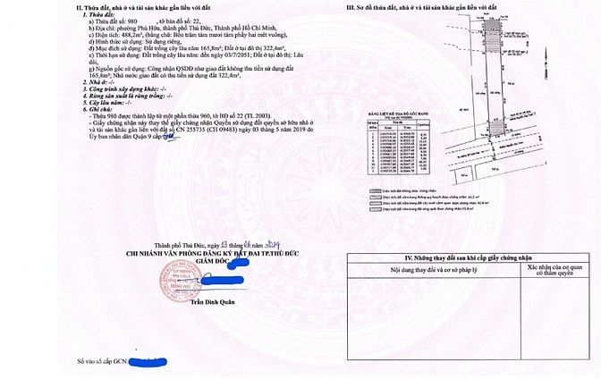 Bán 2 lô đất 488-504m2 MT Nguyễn Duy Trinh, P.Long Trường (Phú Hữu cũ)