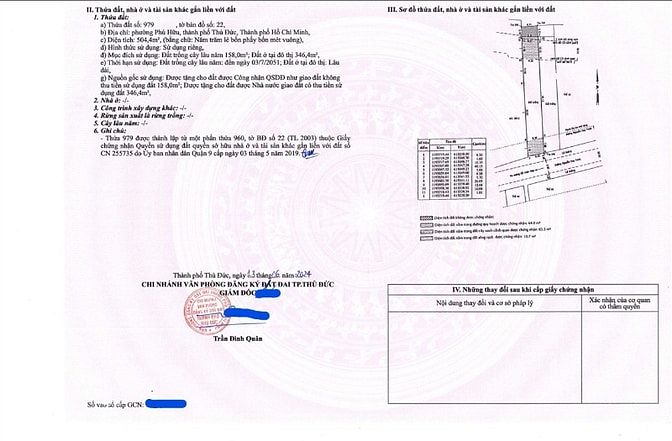 Bán 2 lô đất 488-504m2 MT Nguyễn Duy Trinh, P.Long Trường (Phú Hữu cũ)