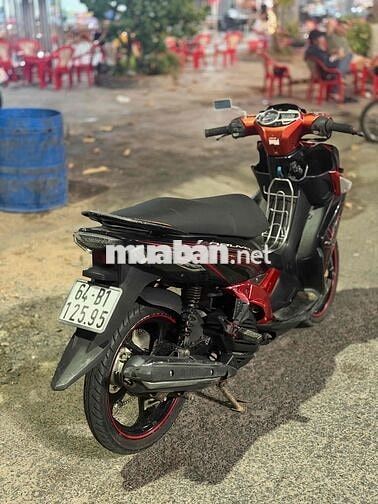 Yamaha Nouvo 5 Đỏ đen biển 64 máy zin êm