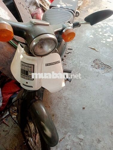 Honda Super Cub 50 Trắng đen