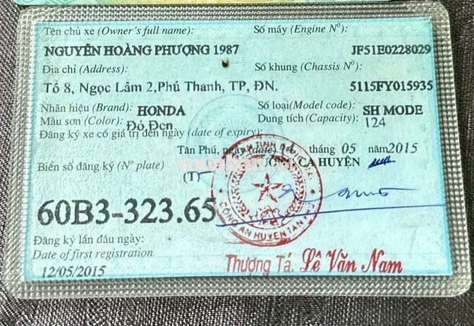 Honda SH Mode 2015 máy zin bao check test