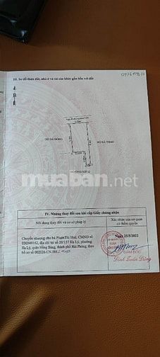 Cần bán nhà trong ngõ 5b phạm phú thứ hạ lý hồng bàng Hải Phòng 