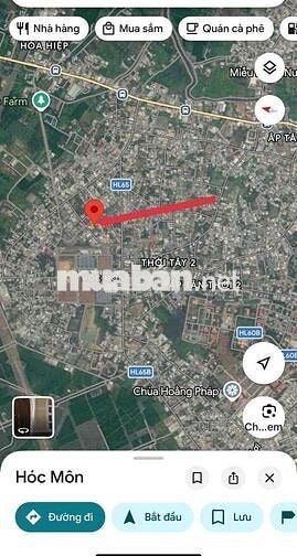 🔥 Gia ch.ủ kẹt tiền nên rao bán GẤP Đất thổ cư ở Tân Hiệp-HÓC MÔN