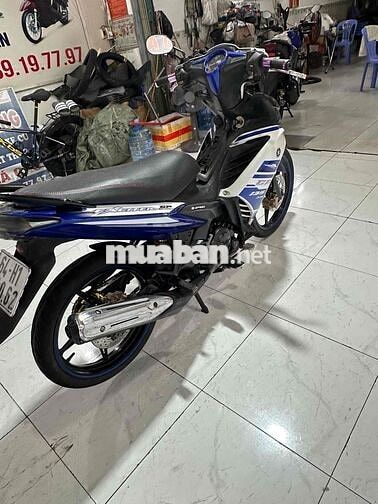 Yamaha Exciter 135 Trắng Đen Xanh