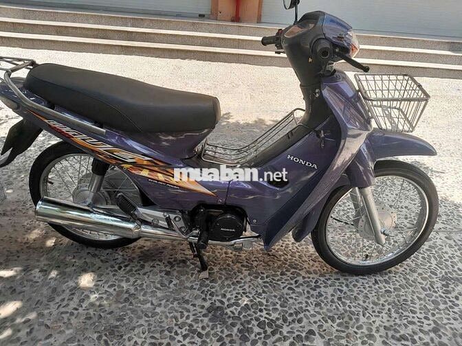 Honda Wave nhỏ 110 HQ Tím xi măng, nhiều đồ mới
