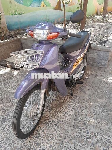 Honda Wave nhỏ 110 HQ Tím xi măng, nhiều đồ mới
