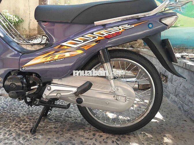 Honda Wave nhỏ 110 HQ Tím xi măng, nhiều đồ mới