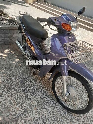 Honda Wave nhỏ 110 HQ Tím xi măng, nhiều đồ mới