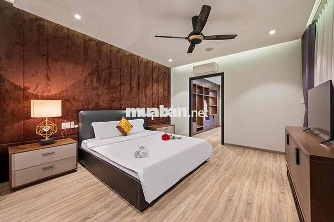 Cho thuê villa Hoà Xuân gần cầu Hoà Xuân 4pn giá 70tr