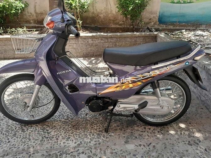 Honda Wave nhỏ 110 HQ Tím xi măng, nhiều đồ mới