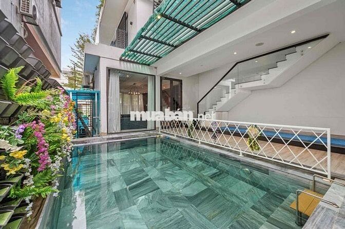 Cho thuê villa Hoà Xuân gần cầu Hoà Xuân 4pn giá 70tr