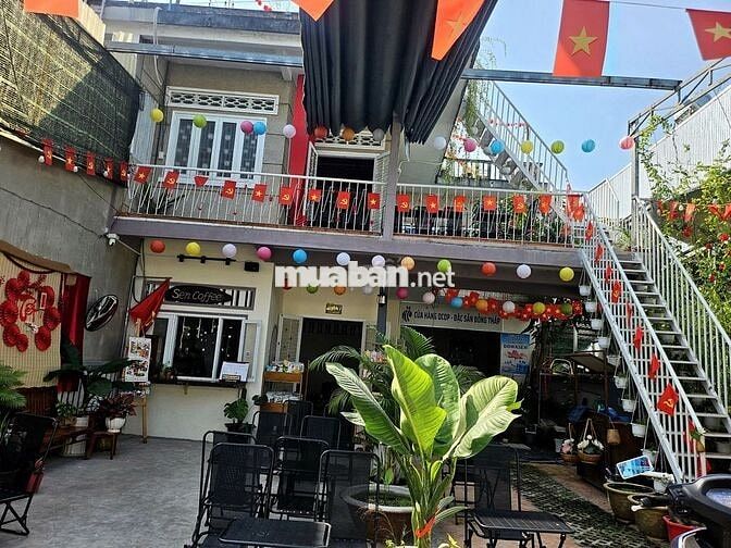 SANG NHƯỢNG QUÁN COFE TRẦN HƯNG ĐẠO MỸ THO (giá thương lượng cụ thể)