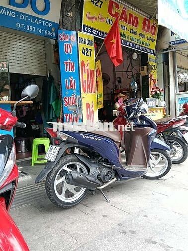 Honda Vision 2014 5 giây tự tắt màu Xanh