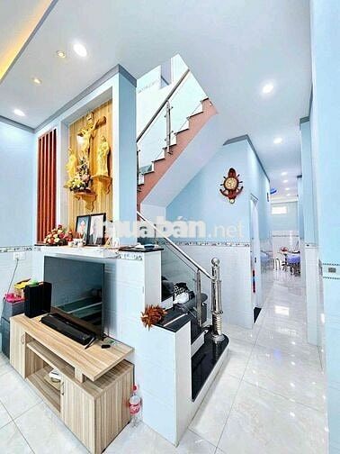 Bán 1 T 1 Lầu khu bàn cờ - GX Phúc Lâm  Gần Cầu Sập - Cách Ql 1A Chỉ v