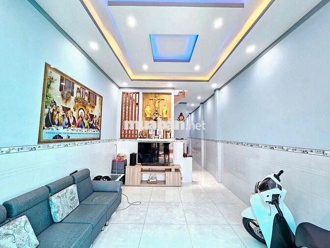 Bán 1 T 1 Lầu khu bàn cờ - GX Phúc Lâm  Gần Cầu Sập - Cách Ql 1A Chỉ v