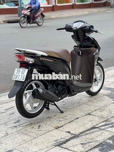 Honda Vision 2020 Đen Nâu Smartkey