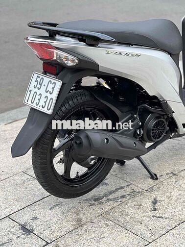 Honda Vision 2020 Smartkey Bạc