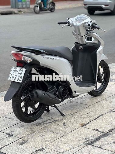 Honda Vision 2020 Smartkey Bạc